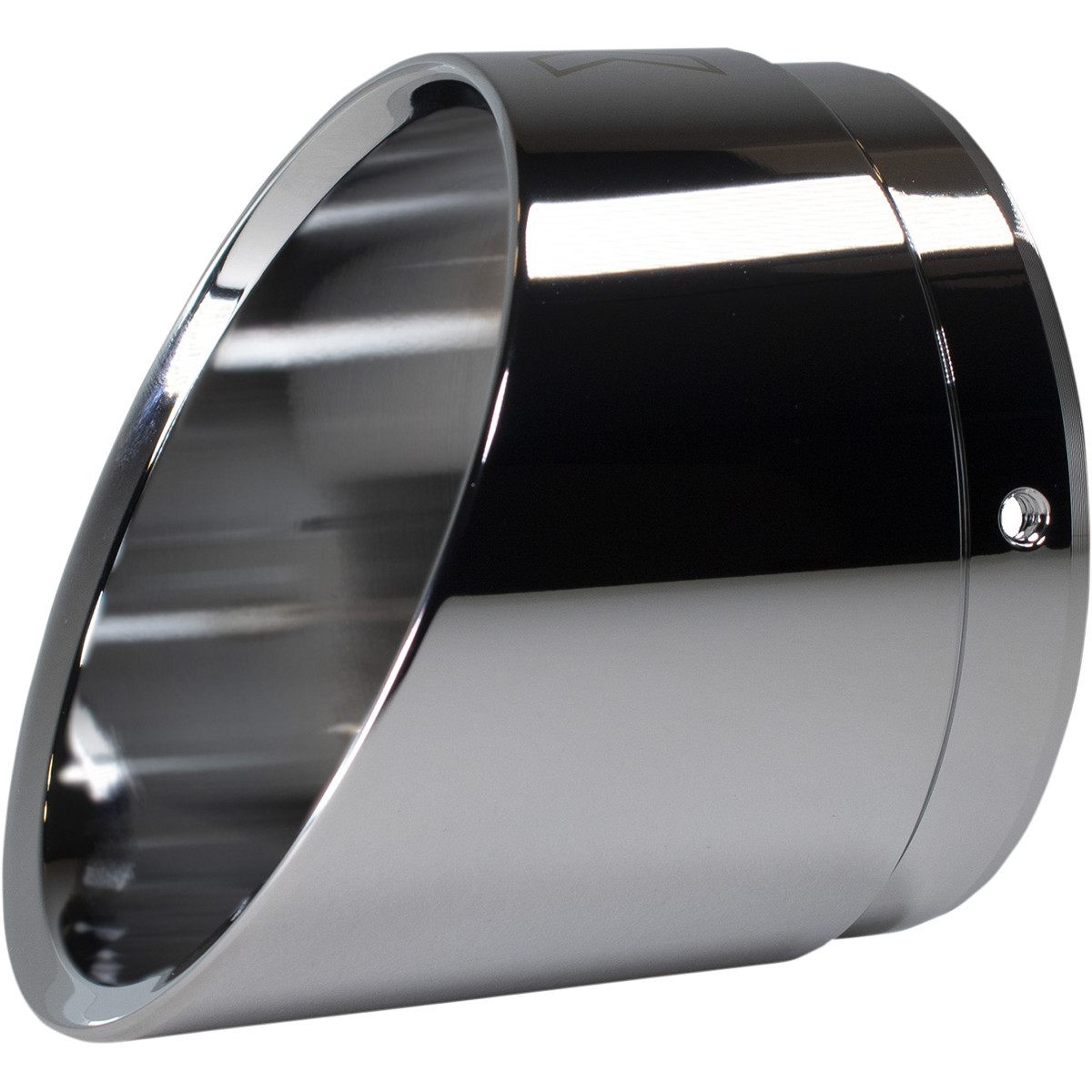 Khrome Werks #200719P - 4-1/2" Endcap - Chrome Edge