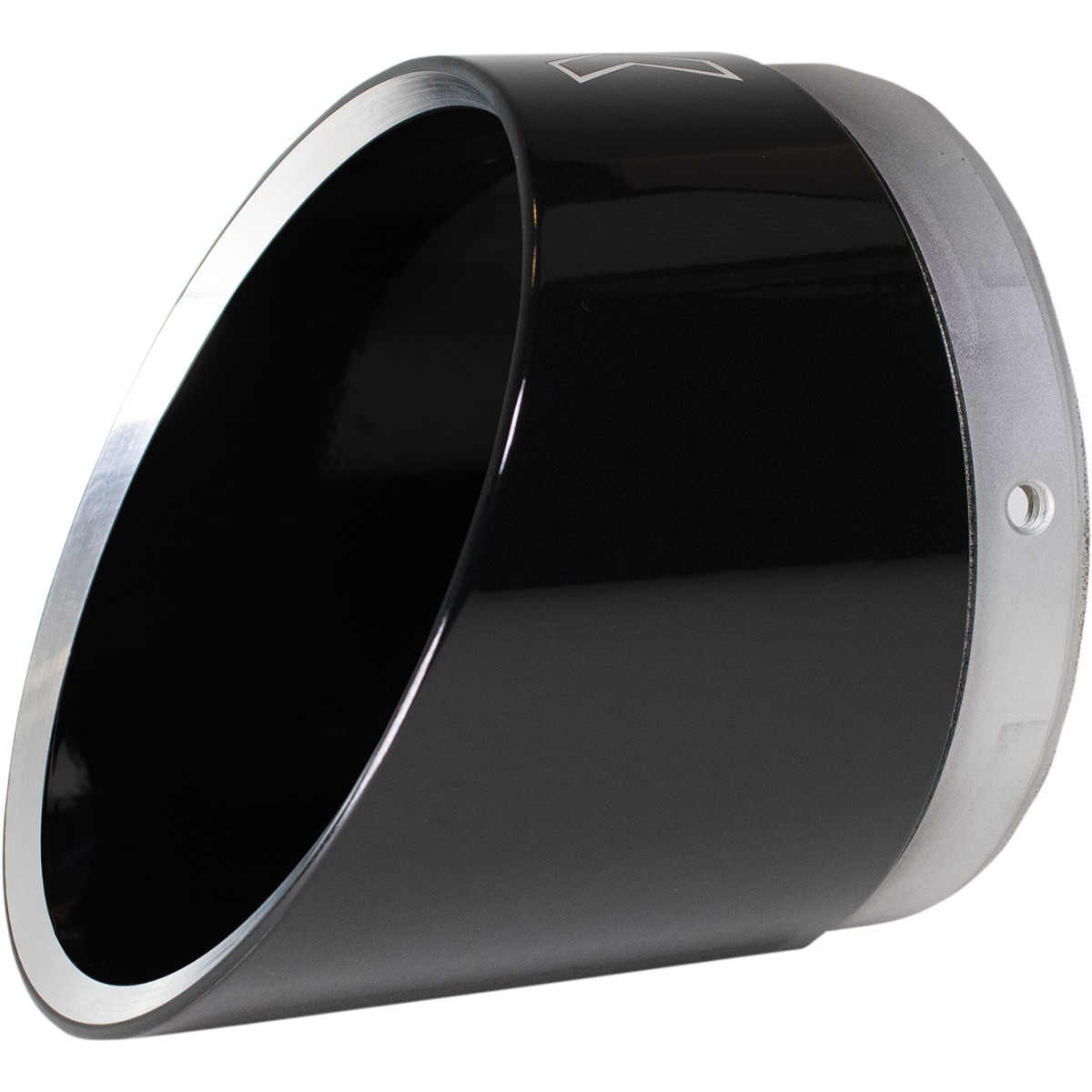 Khrome Werks #200714P - Replacement End Cap - Edge - 4-1/2" - Black