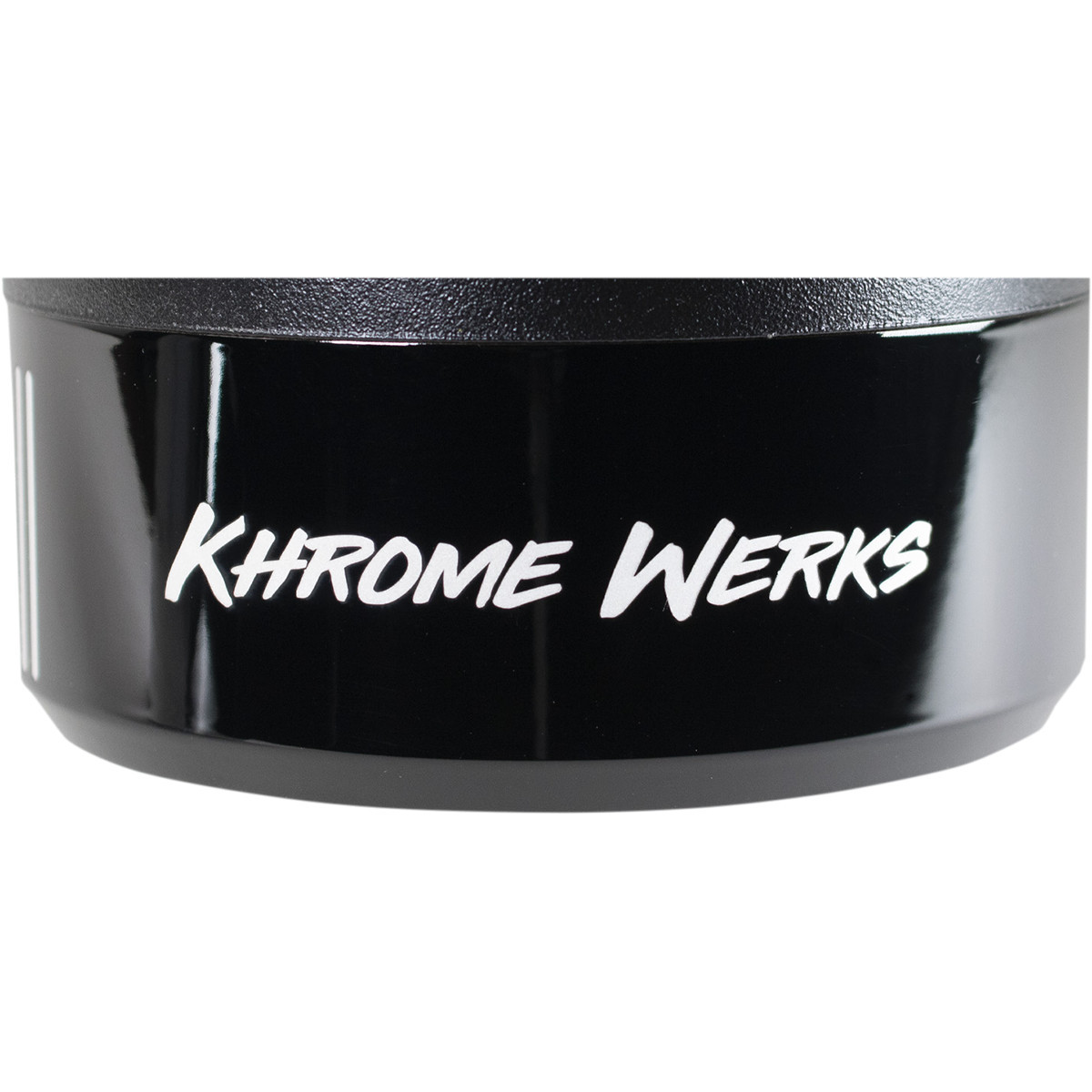 Khrome Werks #200659P - 4-1/2" Klassic Tip - Right - Black Powdercoat