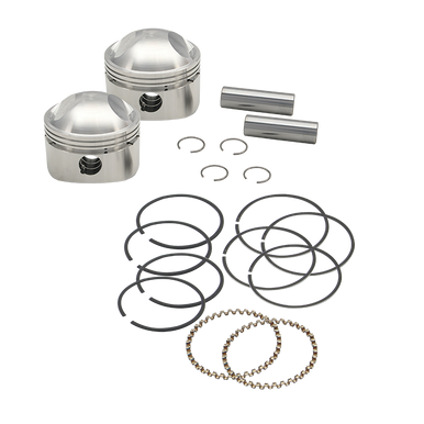 S&S Cycle 106-5529 S&S Cycle 36-84 BT 3-7/16in x Up To 4-3/4in Stroke HC Piston Set - .020in