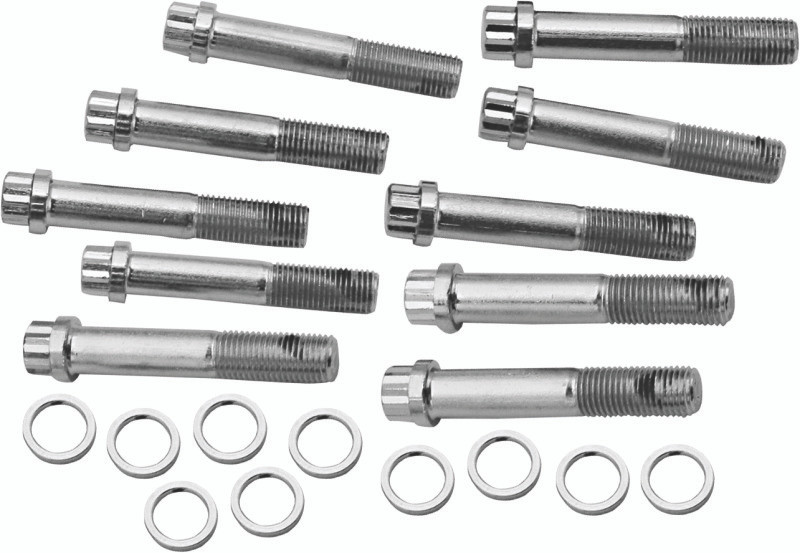 S&S Cycle 93-3024 S&S Cycle 7/16-20 X 2-3/8in x 1in TD Head Bolt Kit - 10 Pack