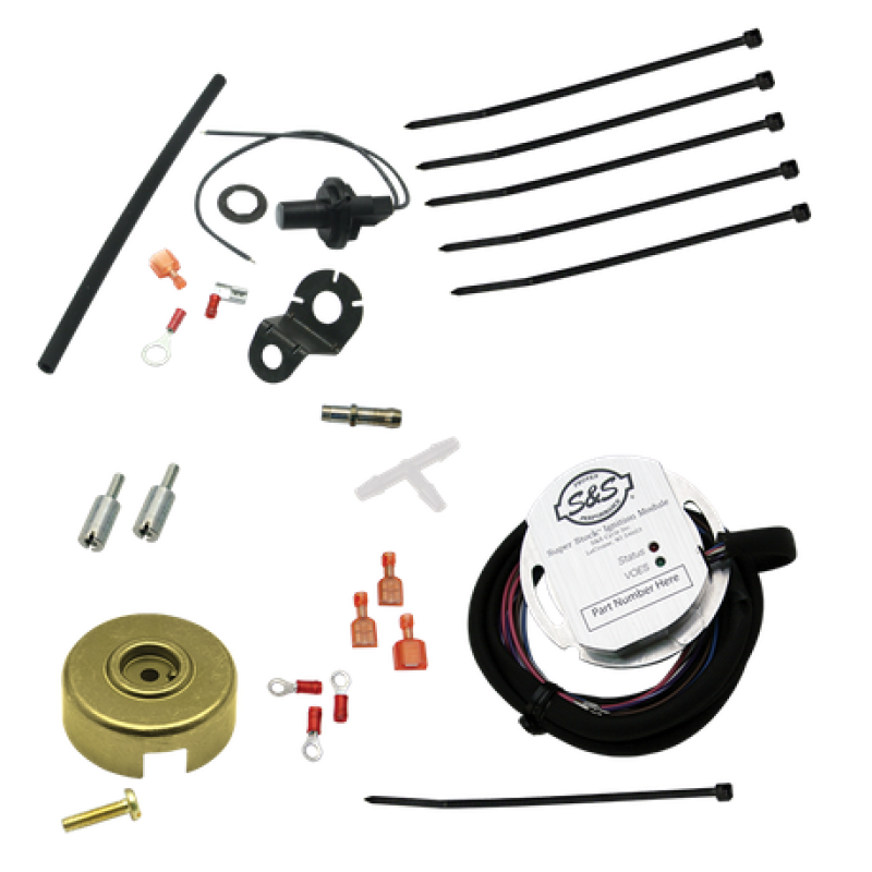S&S Cycle 55-1354 S&S Cycle 84-99 BT 96in Super Stock 96in Ignition Kit