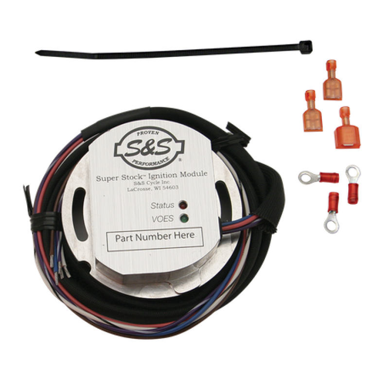 S&S Cycle 55-1342 S&S Cycle 66-84 BT Super Stock Ignition Module For Shovel Head 93Hin/Pan Head 93Hin/Pan Head 74in