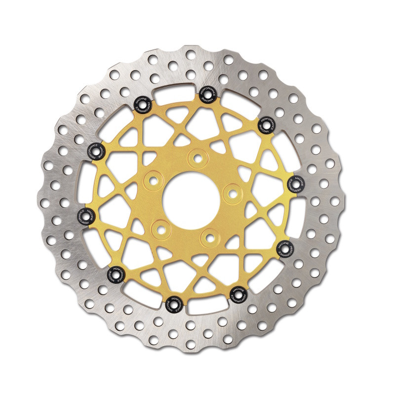 Performance Machine 0133-1538S-G Performance Machine Disc/Carr Speedstar 11.5in x .20 FF No O/S Front - Gold Ano