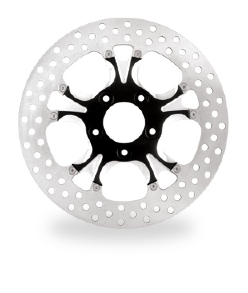 Performance Machine 0133-1802GATS-BMP Performance Machine Disc/Carr 11.8 Gatlin Rear - Contrast Cut Platinum