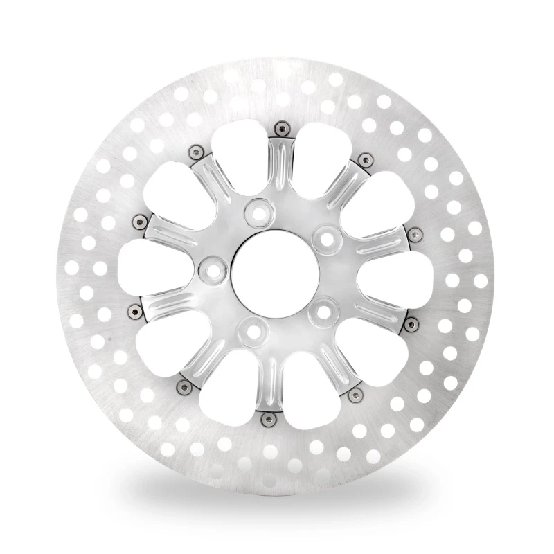 Performance Machine 0133-1802RELS-CH Performance Machine Disc/Carr 11.8 Revel Rear Right - Chrome