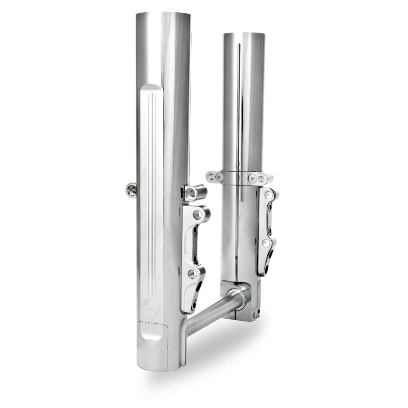 Performance Machine 0208-2053-CH Performance Machine 00-07 FL Lower Leg Assembly - Chrome