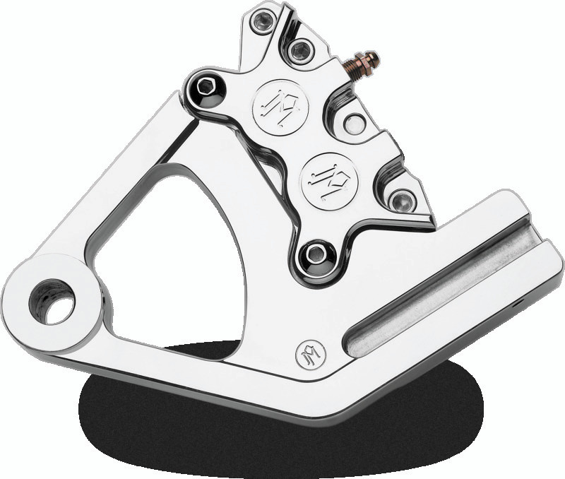 Performance Machine 1285-0052-CH Performance Machine 00-06 FXST Softail Rear Brake - Chrome