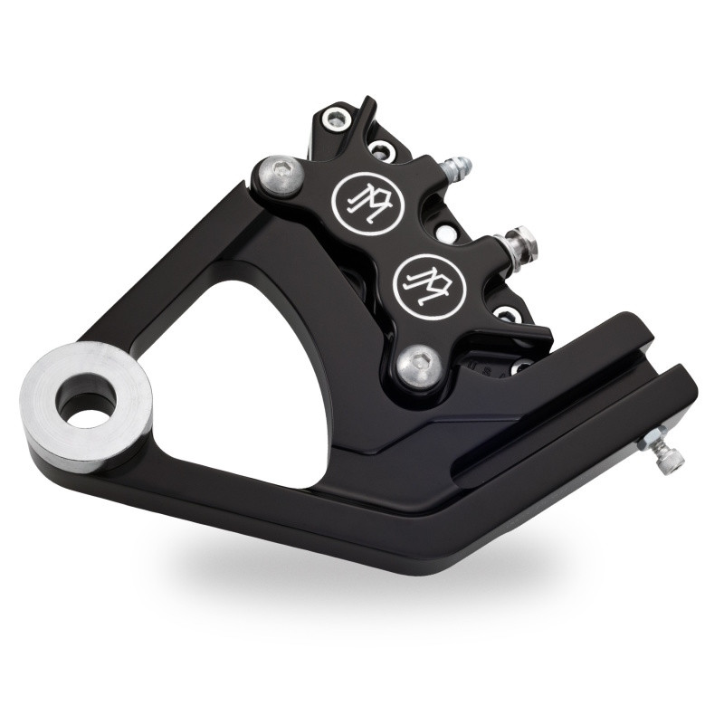 Performance Machine 1285-0076-BM Performance Machine 00-06 Softail Rear Brake 1 Pc - Contrast Cut