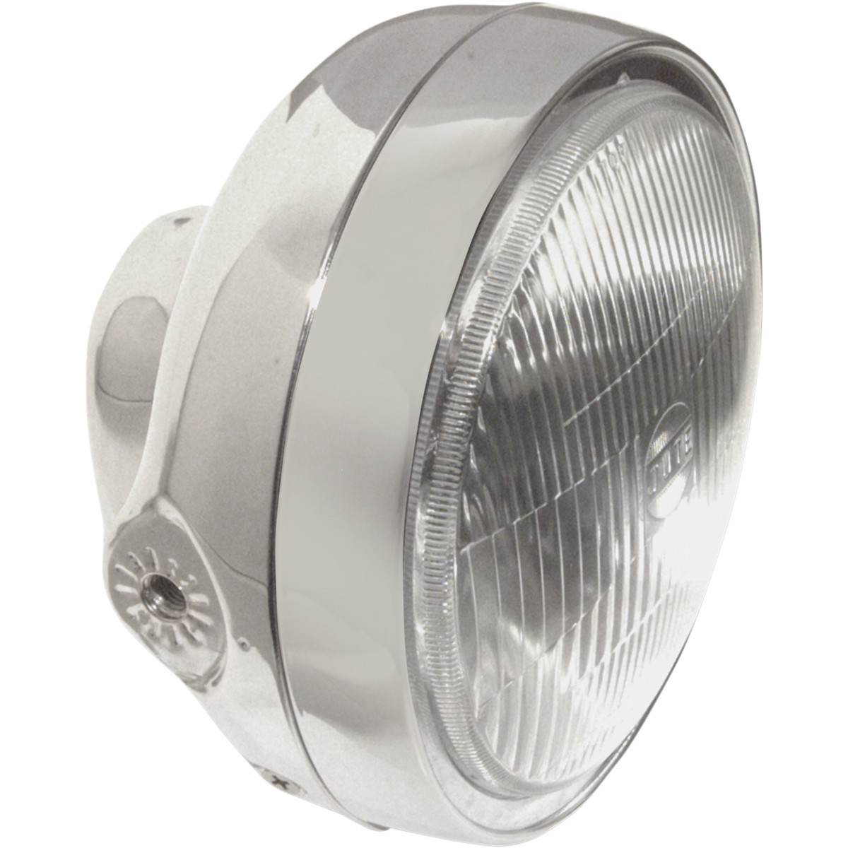 Emgo #66-64312D - 6 1/4" Side Mount Headlight Assembly - Chrome