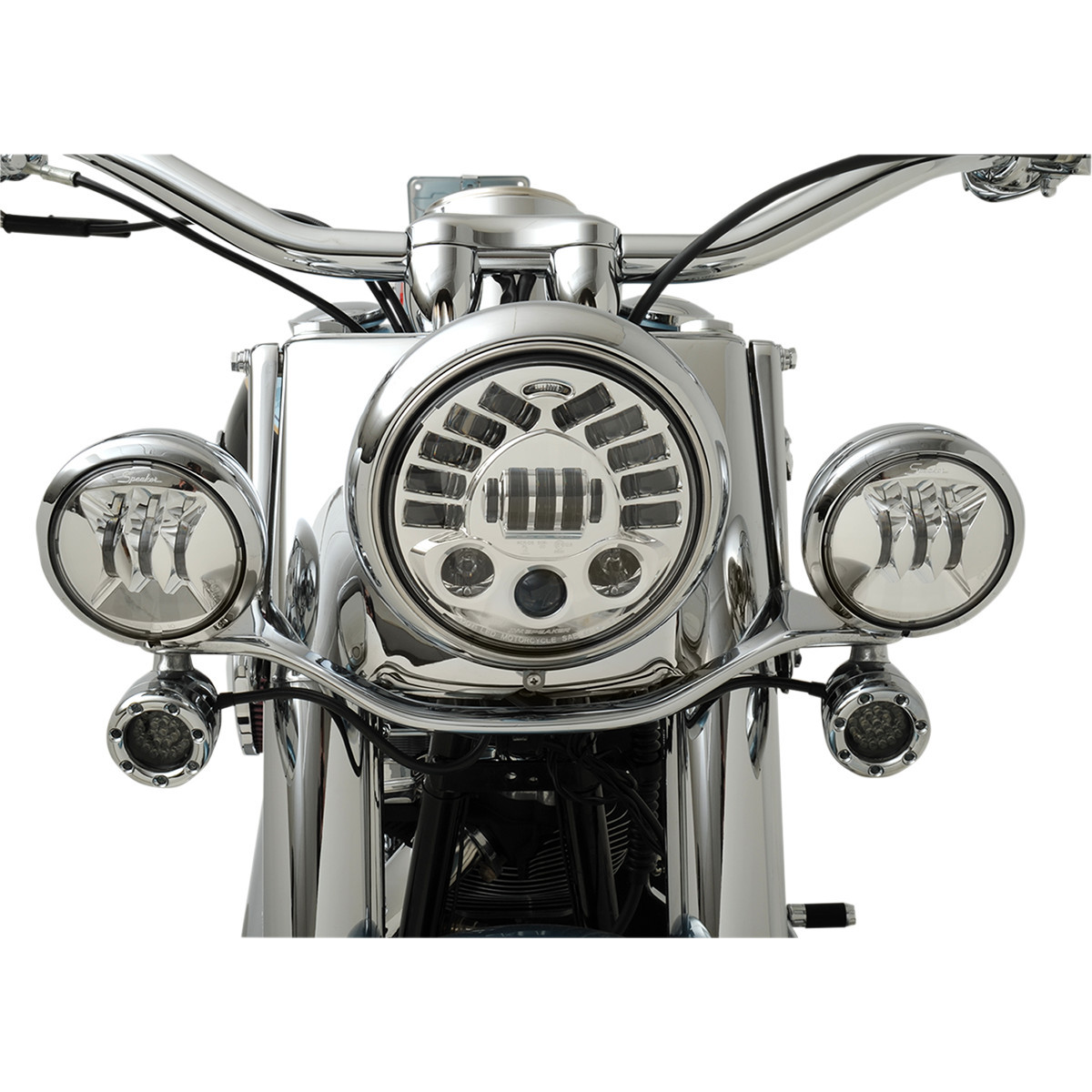 J.W. Speaker #0551593 - 4-1/2" LED Fog Lights - Chrome