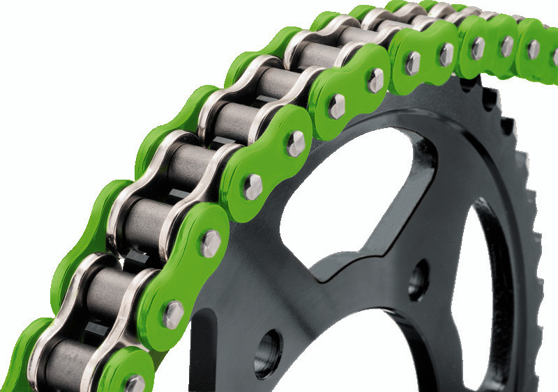 BikeMaster 197454 BikeMaster 520x120 BMXR X-Ring Chain - Green