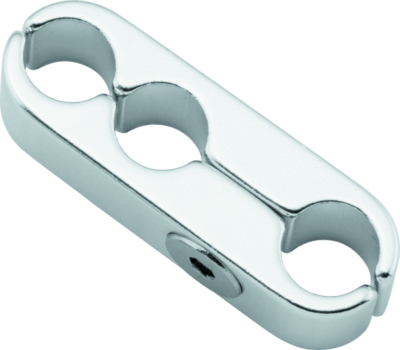 BikeMaster 152469 BikeMaster 3 Lines Cable Clamp - Black