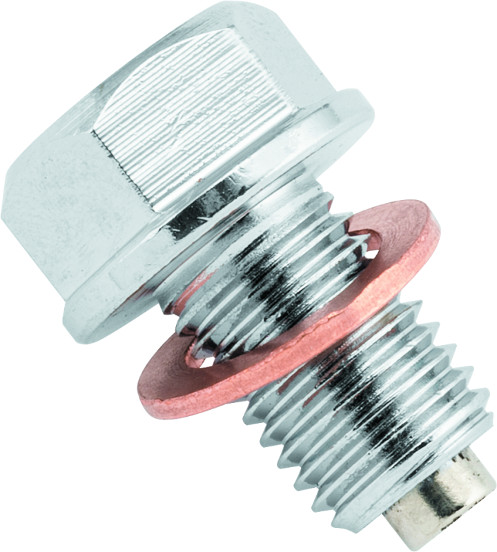 BikeMaster 151887 BikeMaster Magnetic Oil Drain Plug 10x1.25mm - Stainless