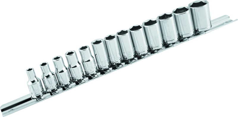 BikeMaster 151539 BikeMaster 13-pc 1/4in Drive Socket Set