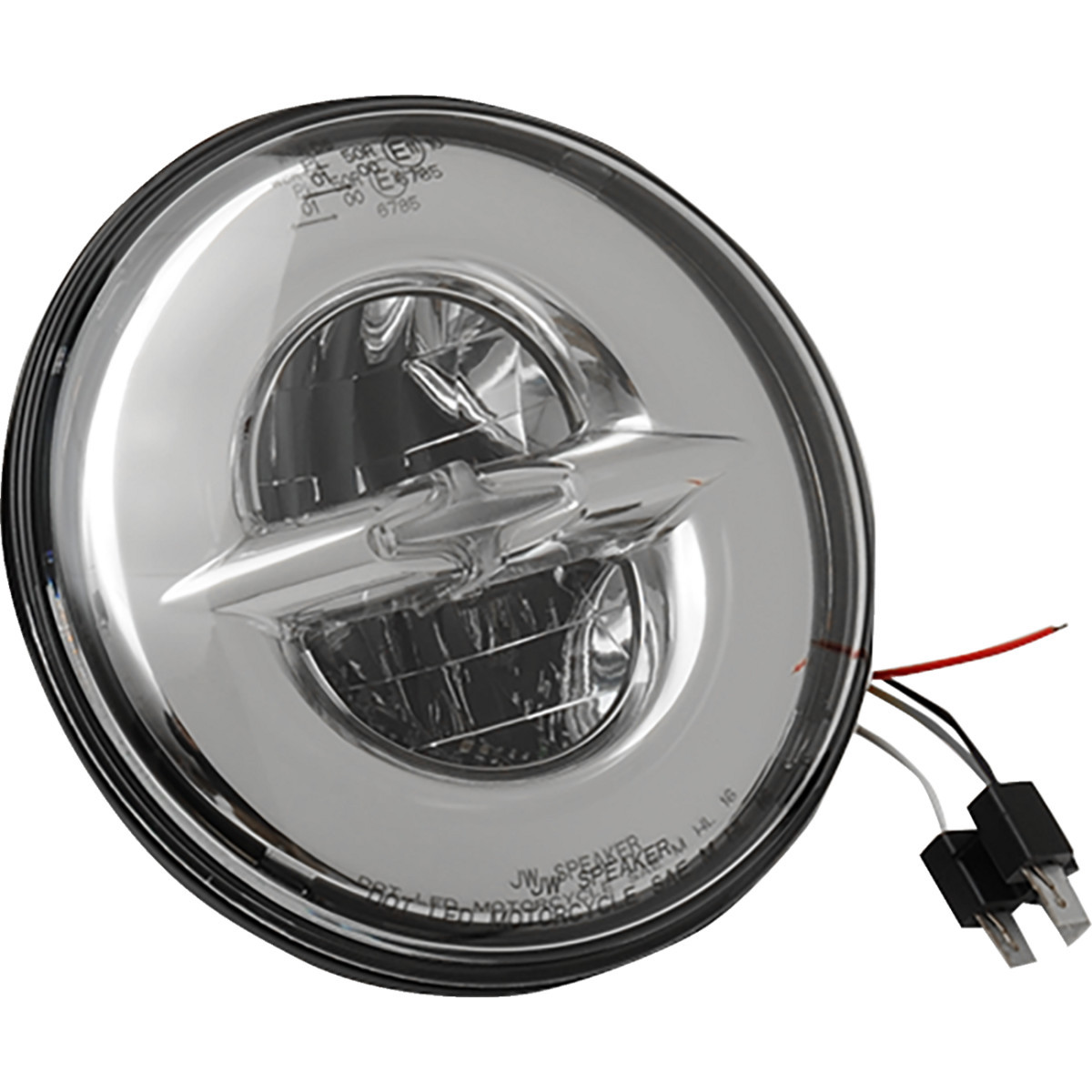Drag Specialties - 7" Reflector-Style Headlight - Chrome