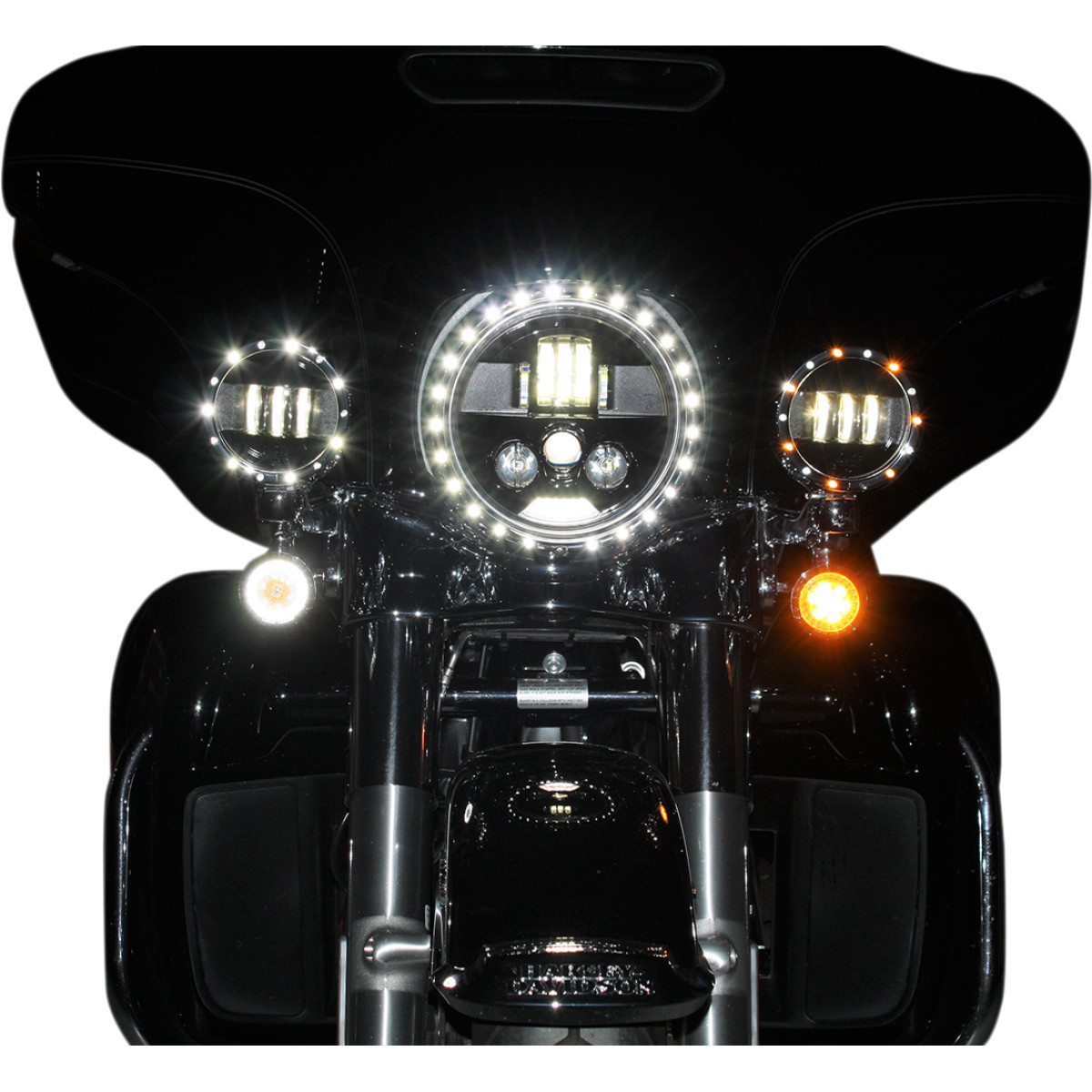 Custom Dynamics #PB-7-B - ProBEAM LED Headlamp 7" - Black
