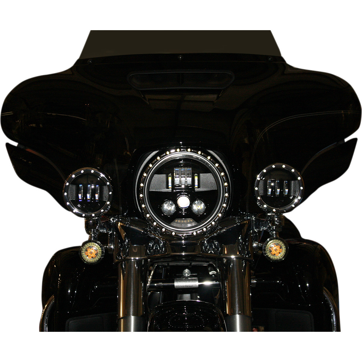 Custom Dynamics #PB-7-B - ProBEAM LED Headlamp 7" - Black