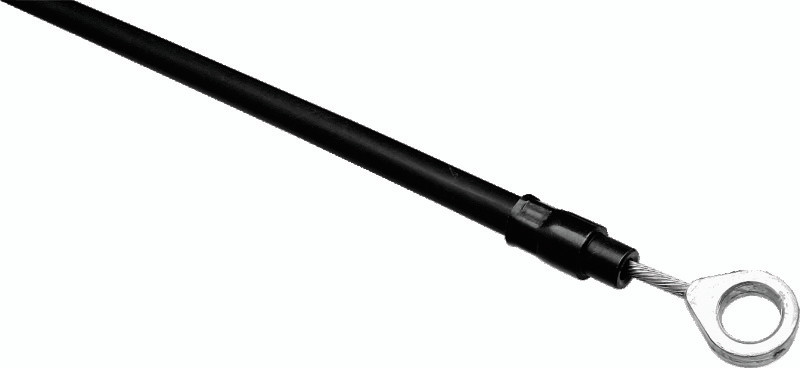 Bikers Choice 66650 Bikers Choice 87-99 Touring Blackout Clutch Cable +6 Inch 68.75 Length