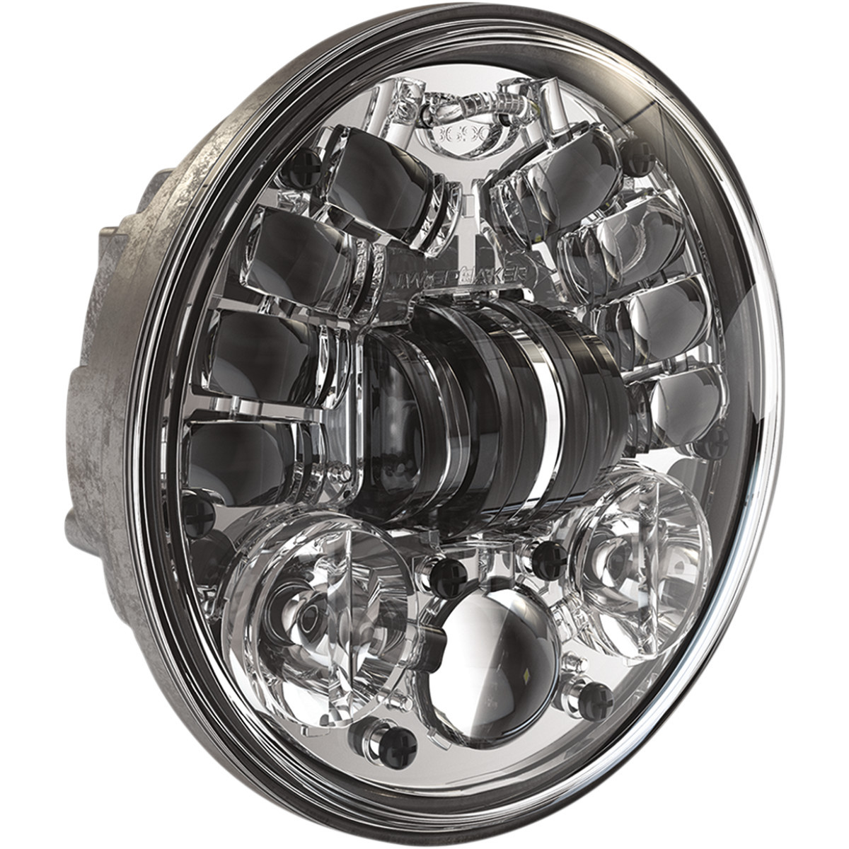 J.W. Speaker #0555101 - Adaptive 2 LED Headlight - 5-3/4" - Chrome