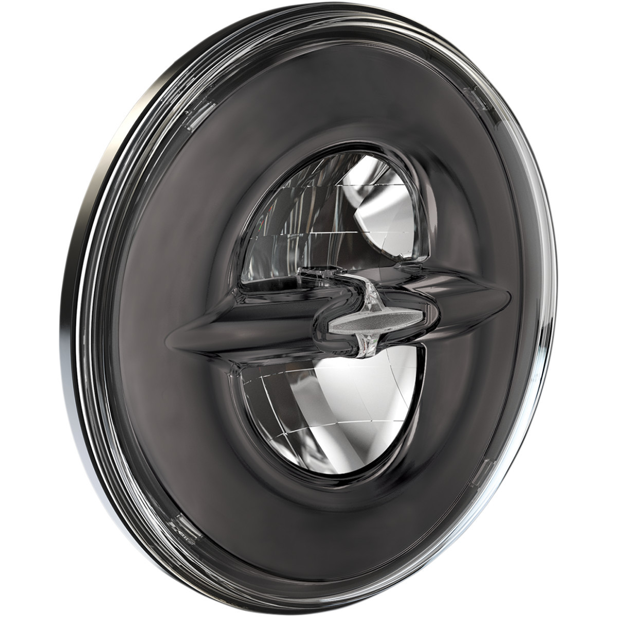Drag Specialties - 7" Reflector-Style LED Headlamp - Dark Chrome