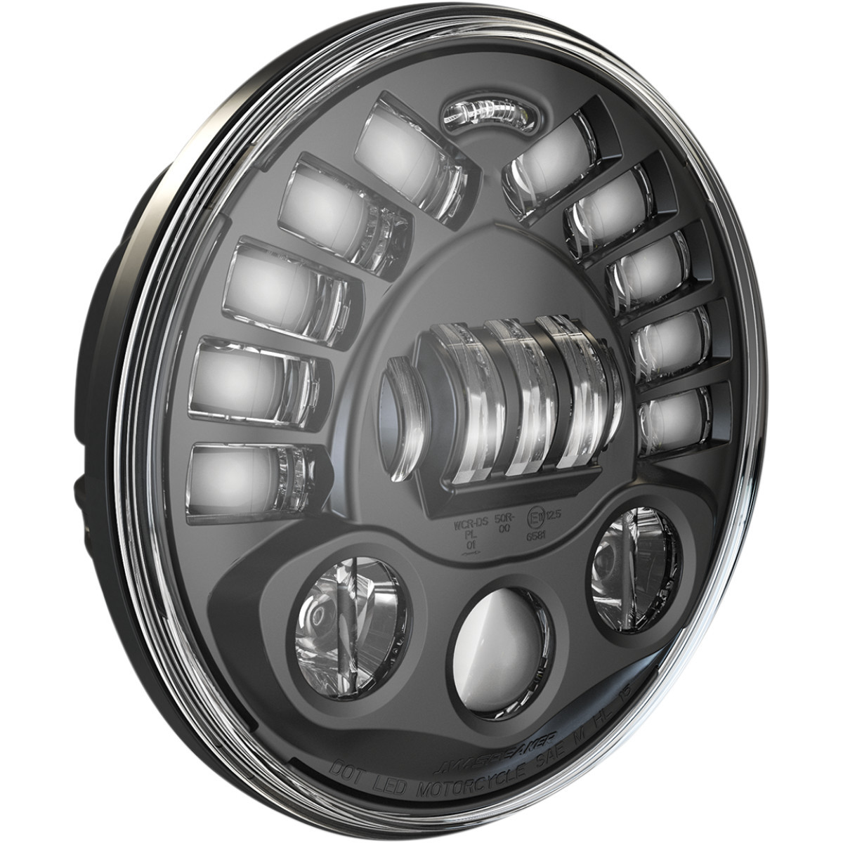 Custom Dynamics #PB-7PA-B - Adaptive Headlight - Pedestal Mount - Black