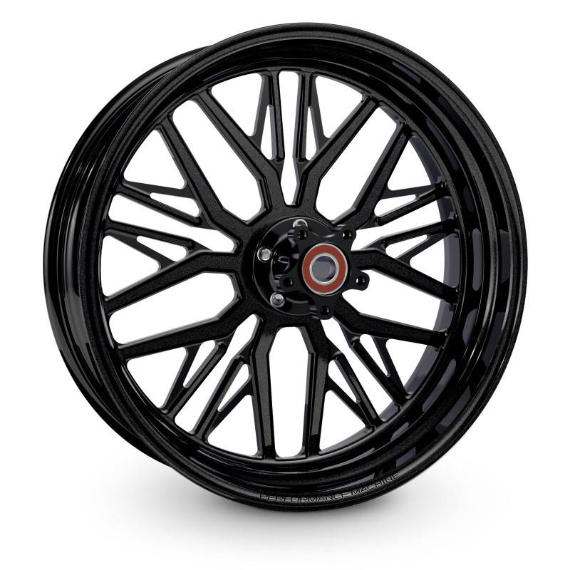Performance Machine 1256-7814R-NVS-SMB Performance Machine 18x5.5 Forged Wheel Nivis - Black Ops