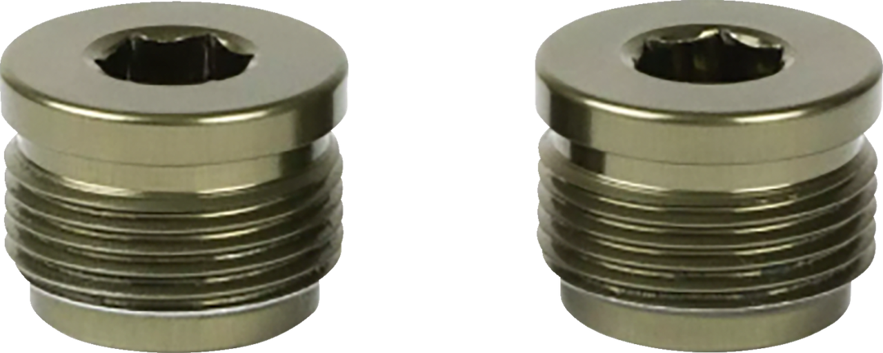 Renthal #PDS04-02 - Revo-F End Caps - AluGold