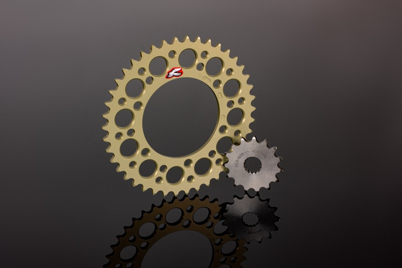 Renthal 514U-520-42P-HA Renthal 21+ Royal Enfield 350 Hunter/Meteor/Classic Reborn Rear Sprocket - 520-42P Teeth Hard And