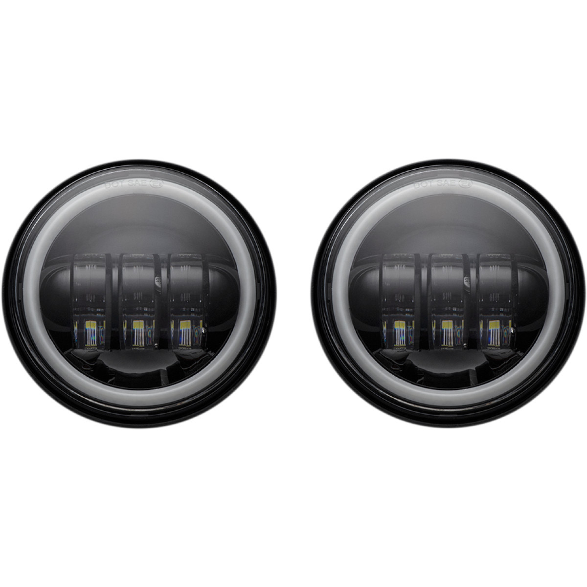 Custom Dynamics #CD-45-B - 4.5" Passing Lamp - with Halo - Black