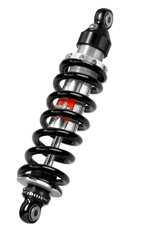 Bitubo Suspension BW003XZE02 Bitubo XZE0 Monoshocks Adjustable: Spring Preload, Rebound, Black Spring