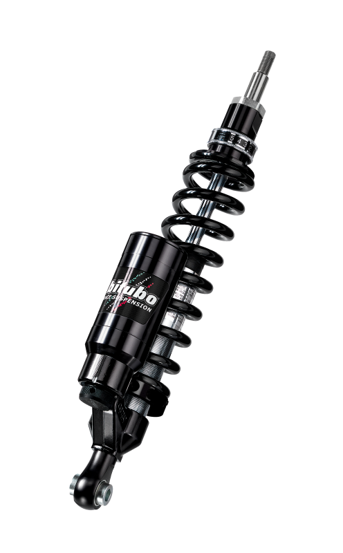 Bitubo Suspension BW024WAT12 Bitubo WAT1 Monoshock Adjustable: Spring Preload, Rebound, Compression, Length, Black Spring