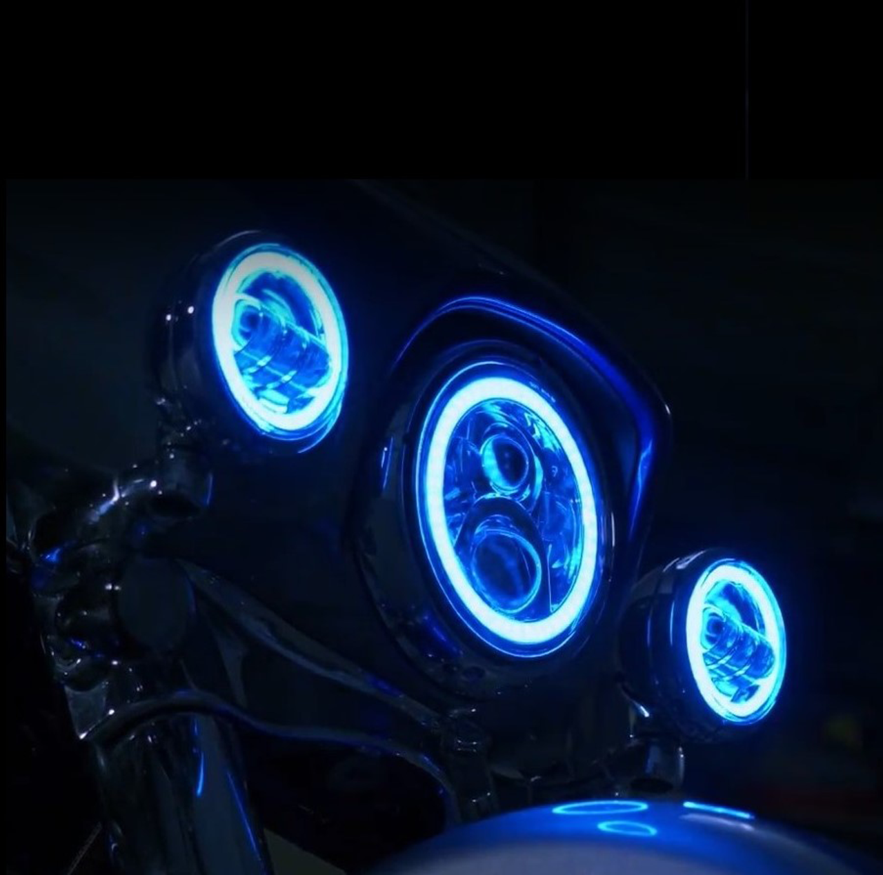 Custom Dynamics #PG-45-B - 4-1/2" Passing Lamps - Black