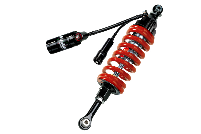 Bitubo Suspension H0131CLU31 Bitubo CLU3 Monoshock Adjustable: Hydraulic Spring Preload, Reb., Double Comp., Length, Red Spring