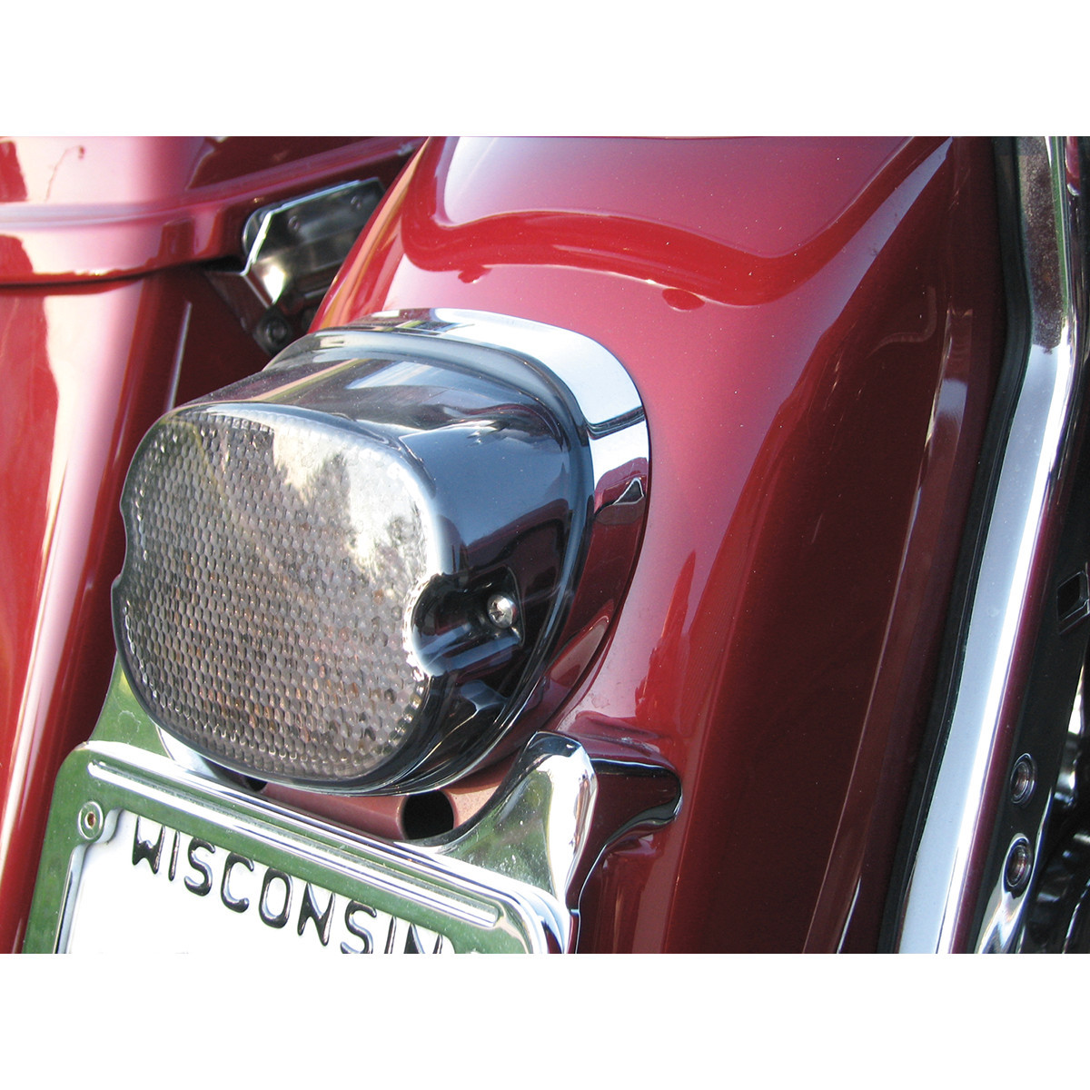 Drag Specialties - Taillight - Bottom Tag Light - Smoke