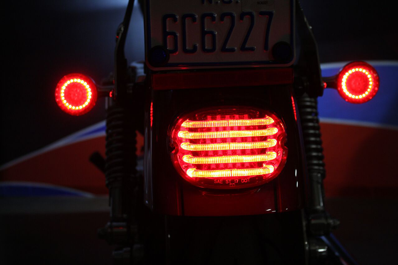 Taillight - without License Plate Illumination Window - Smoke