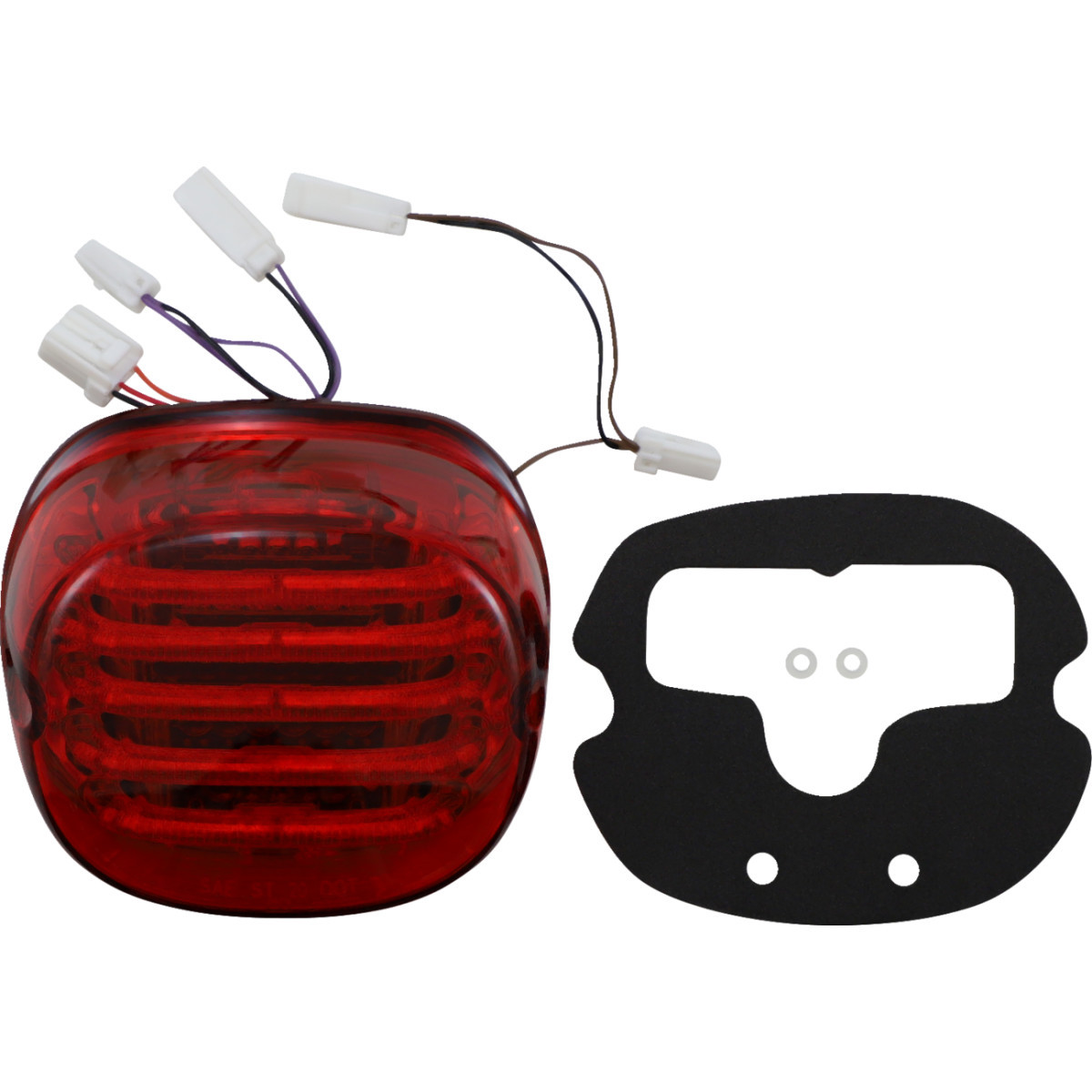 Custom Dynamics #PB-TL-INT-NW-R - Taillight/Turn Signal - Red Lens