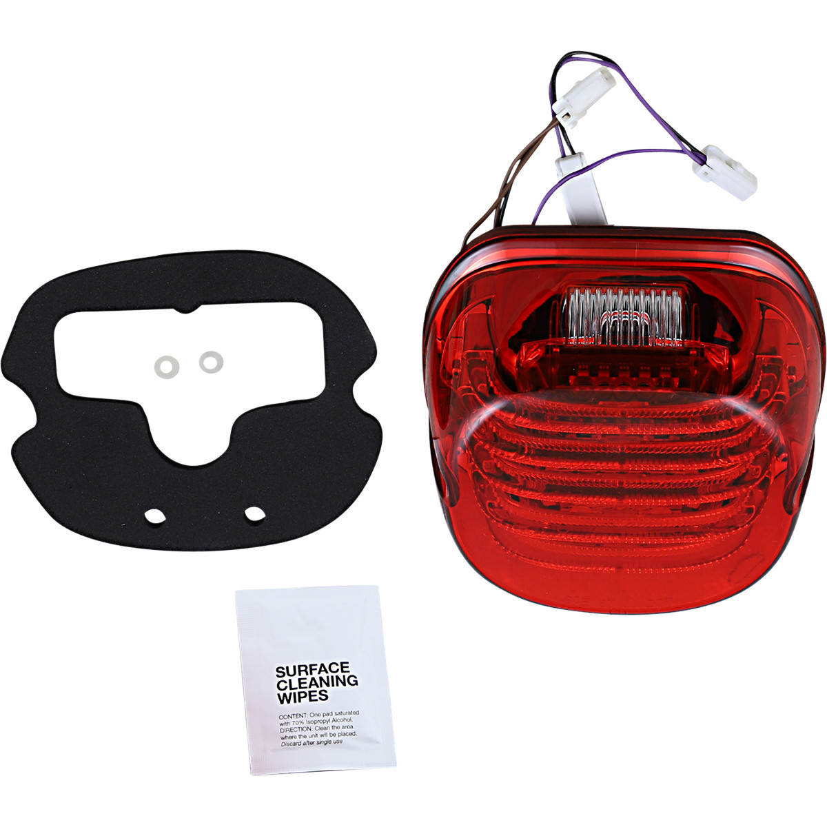 Custom Dynamics #PB-TL-INT-TW-R - Taillight/Turn Signal - Top Window - Red Lens