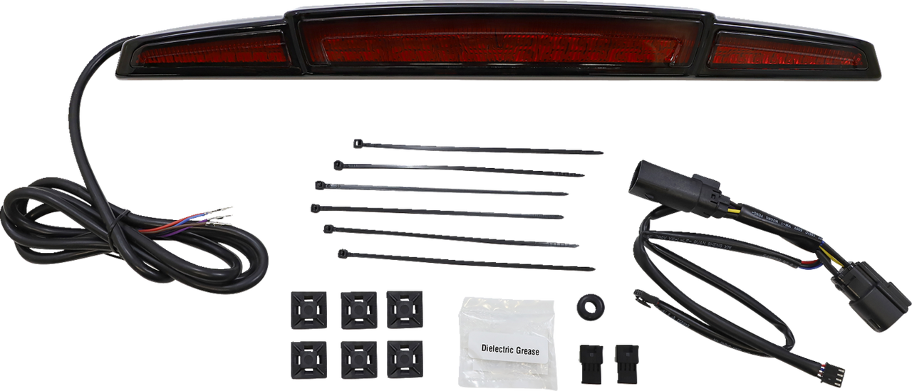 Trunk Light/Taillight - Black - Red