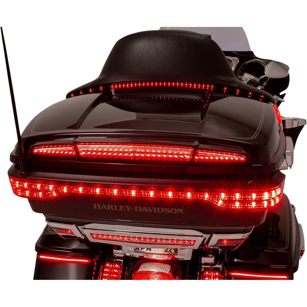 Ciro #40115 - Trunk Light/Taillight - Black - Red