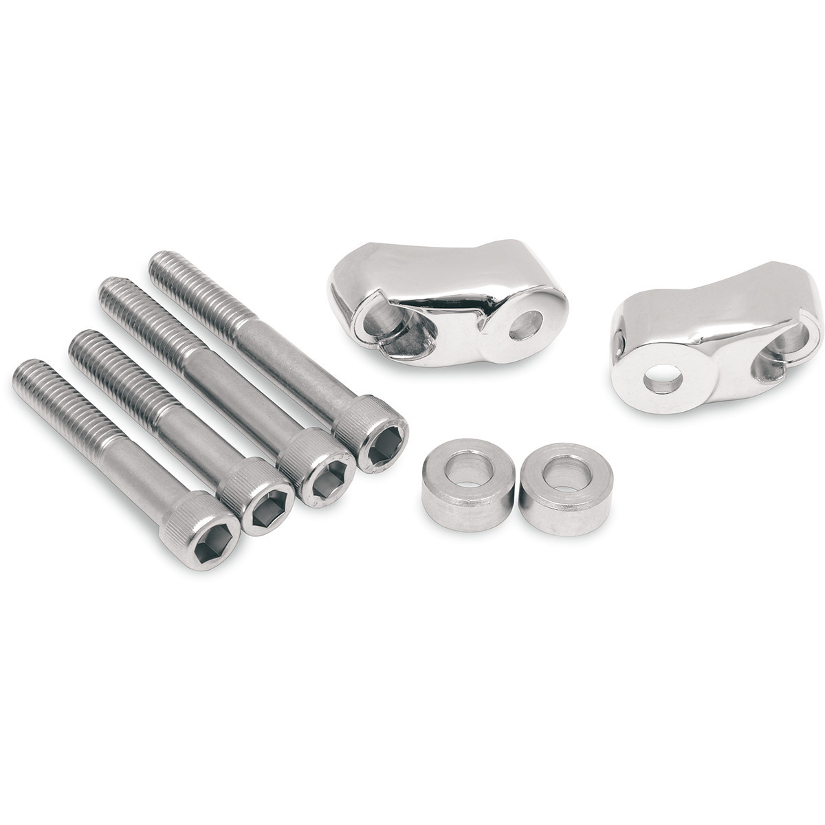 Drag Specialties - Turn Signal Mount Kit - 39 mm/49 mm - Chrome