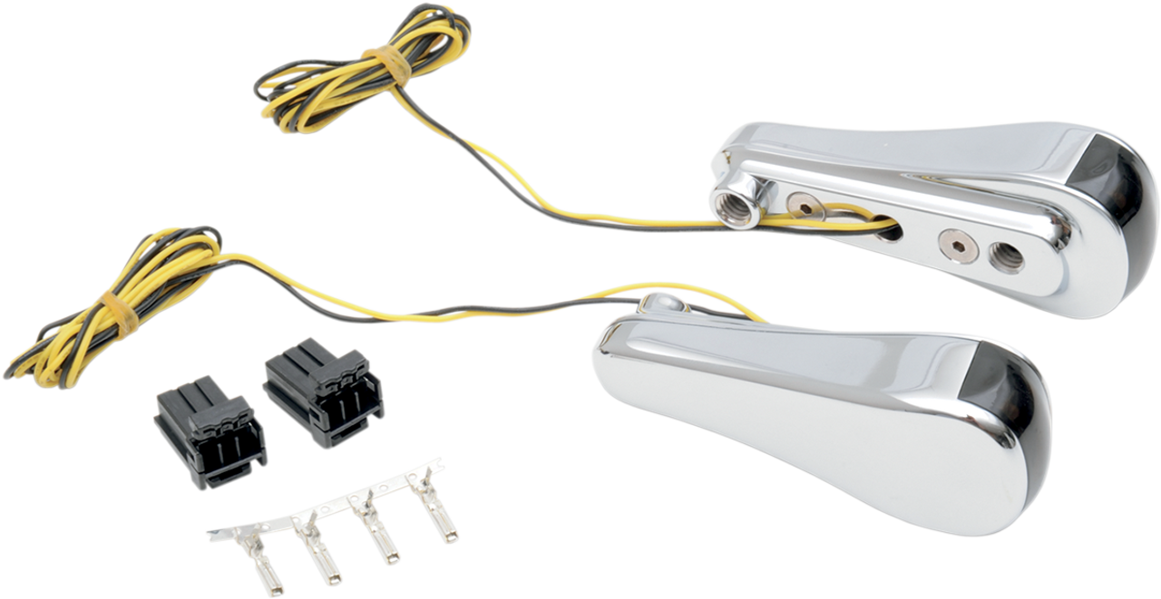 LED Front Turn Signals - Smooth - Chrome