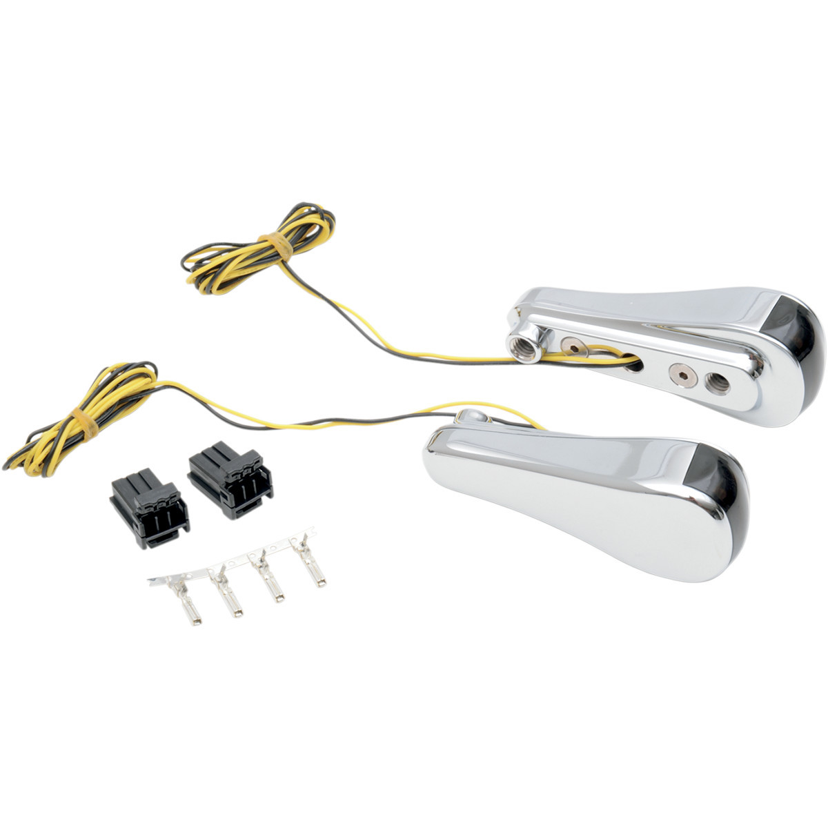 Alloy ART #RGFS1-1 - Turn Signals - LED - Front - Smooth - Chrome