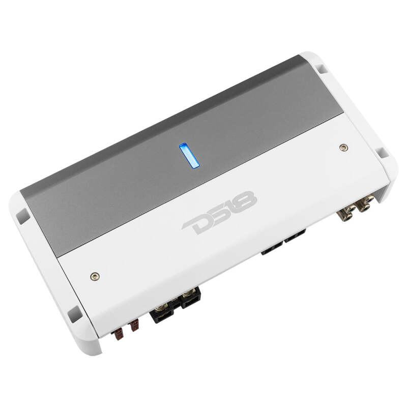 DS18 NXL-M2 DS18 2-Channel Class-D Amp Full-Range 2x 250 Watts RMS at4 ohm IP55 Waterproof Rating