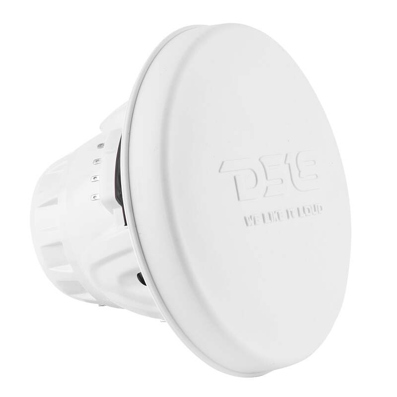 DS18 NXL-6MD/WH DS18 Hybrid Marine Speaker w/ Driver And RGB LEDs 6.5in 2-Way 250 Watts RMS 4 ohm White w/ Covers