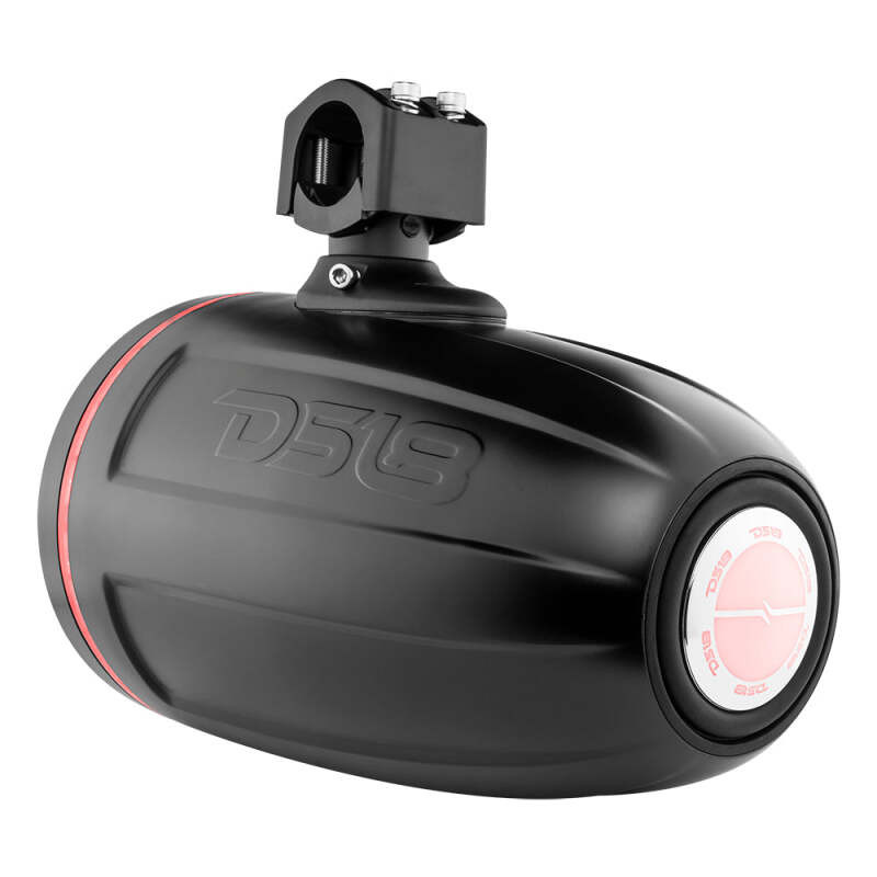 DS18 NXL-X8TPNEO/BK DS18 Marine And Powersports Towers 8in 1in Driver 180 Watts RMS RGB LED Lights Black