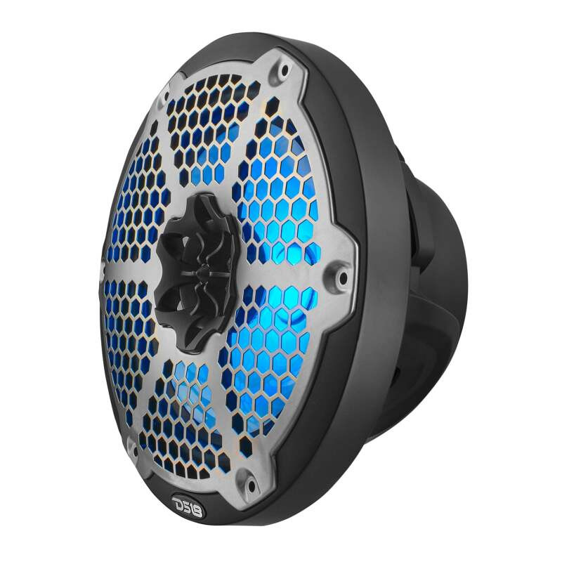 DS18 NXL-8M/BK DS18 NXL-M Series Speaker w/ RGB LED Lights 8in 2-Way 125 Watts RMS 4 ohm Black