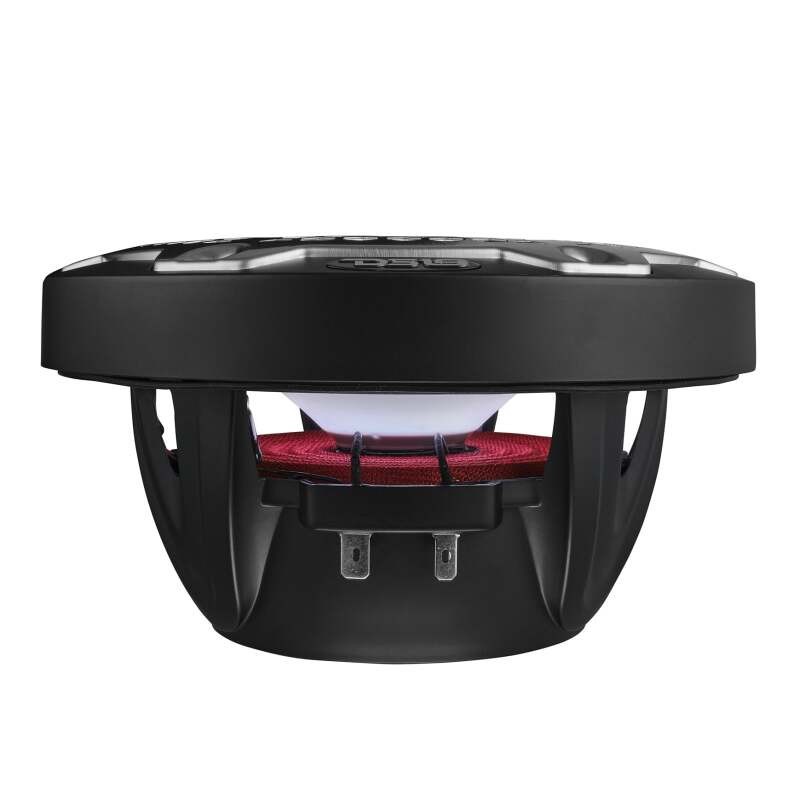 DS18 NXL-6M/BK DS18 NXL-M Series Spkr w/ RGB LED Lights 6.5in 2-Way 100 Watts RMS 4 ohm Blk Grill Detached w/ Cover