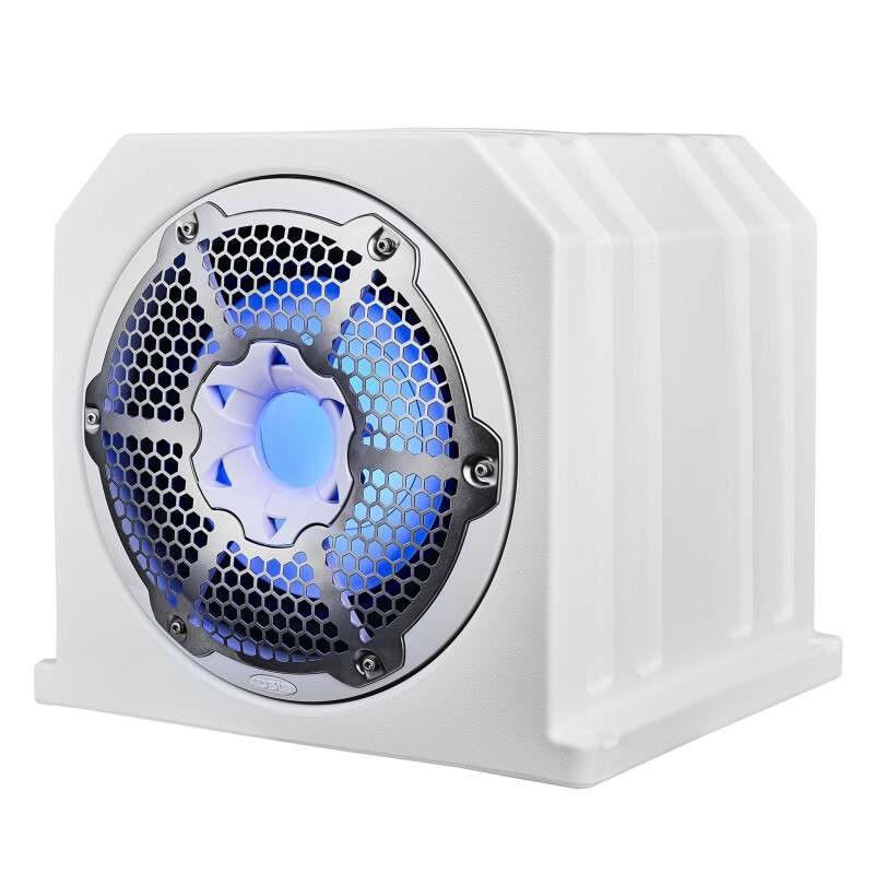 DS18 NXL-10SUBLD/W DS18 Subwoofer & Enclosure Dual 10in 350 Watts RMS 4 ohm NXL-10SUB/WH Included White