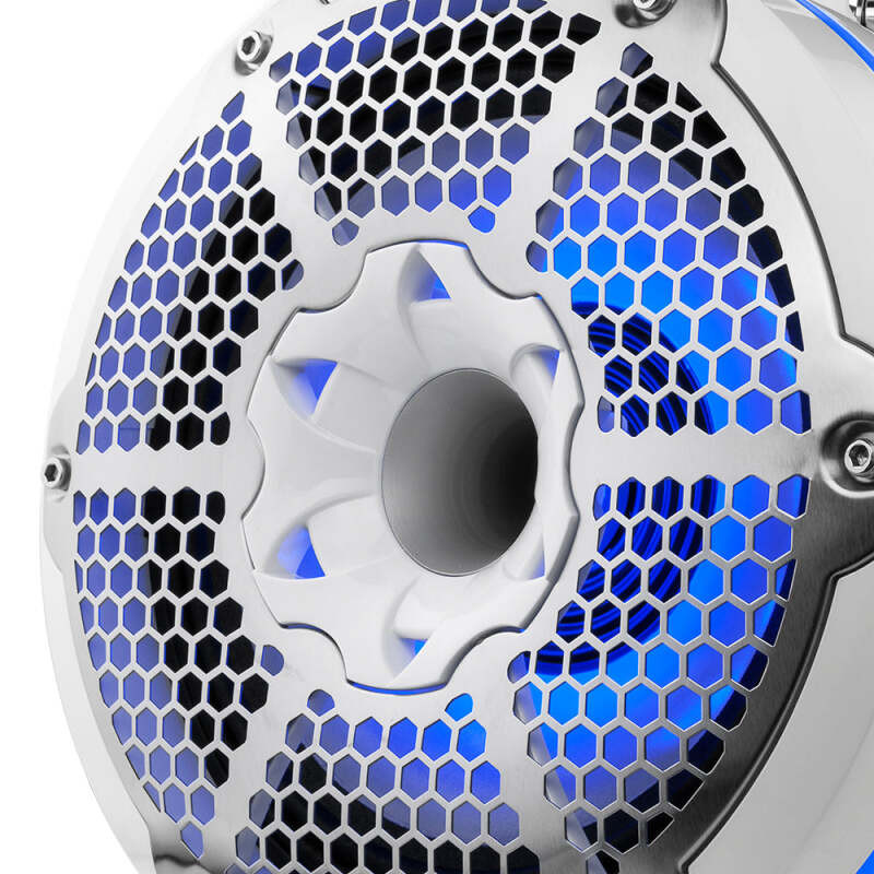 DS18 NXL-X10TPNEO/WH DS18 Tower Speakers Towers Speakers 10in 1in Driver 300 Watts RMS w/ RGB LED Lights White